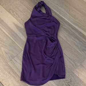 REVOLVE ELLIATT Purple HIGH NECK Dress XS